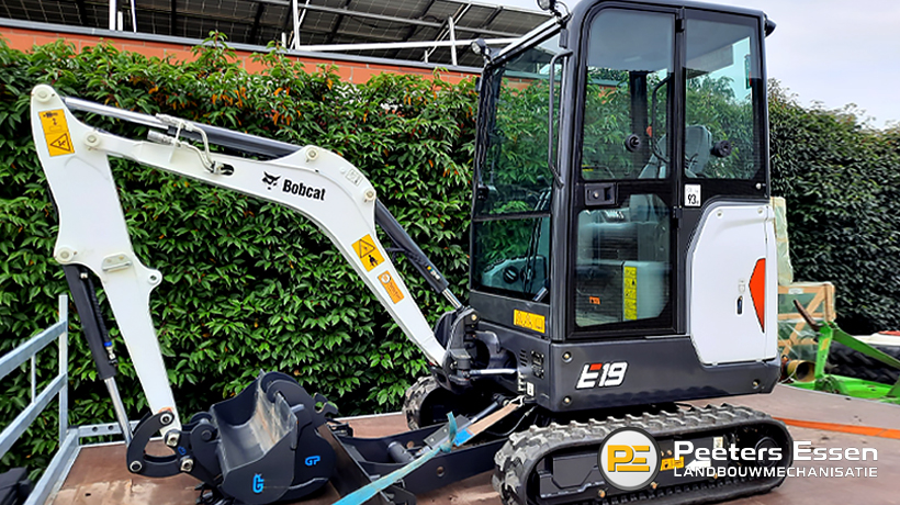 Bobcat E19 minigraver